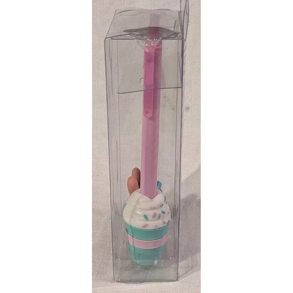 New Kawaii Style Pen & Holder Set Claires Pastel Bunny Rabbit Coffee Cup Cute 2
